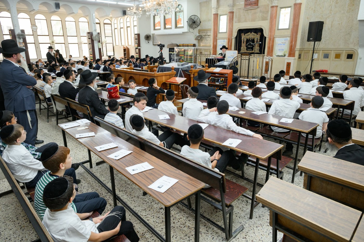 המעמד אצל הגר"י זילברשטיין