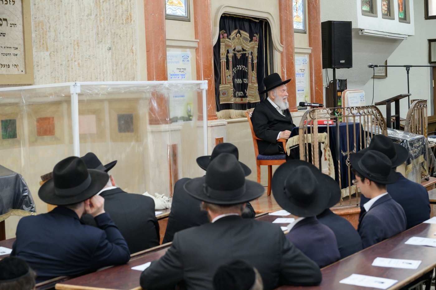המעמד אצל הגר"י זילברשטיין