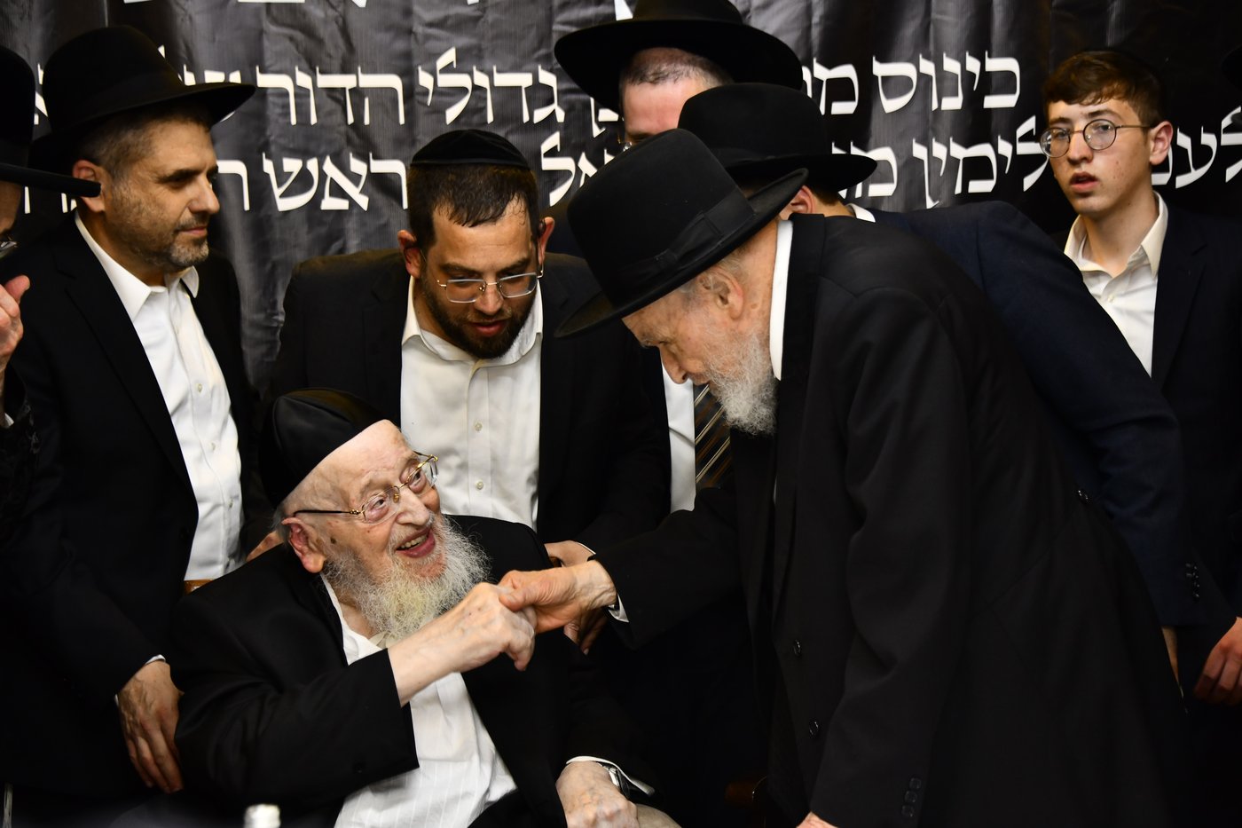 הכינוס במעונו של הגרמ"צ ברגמן