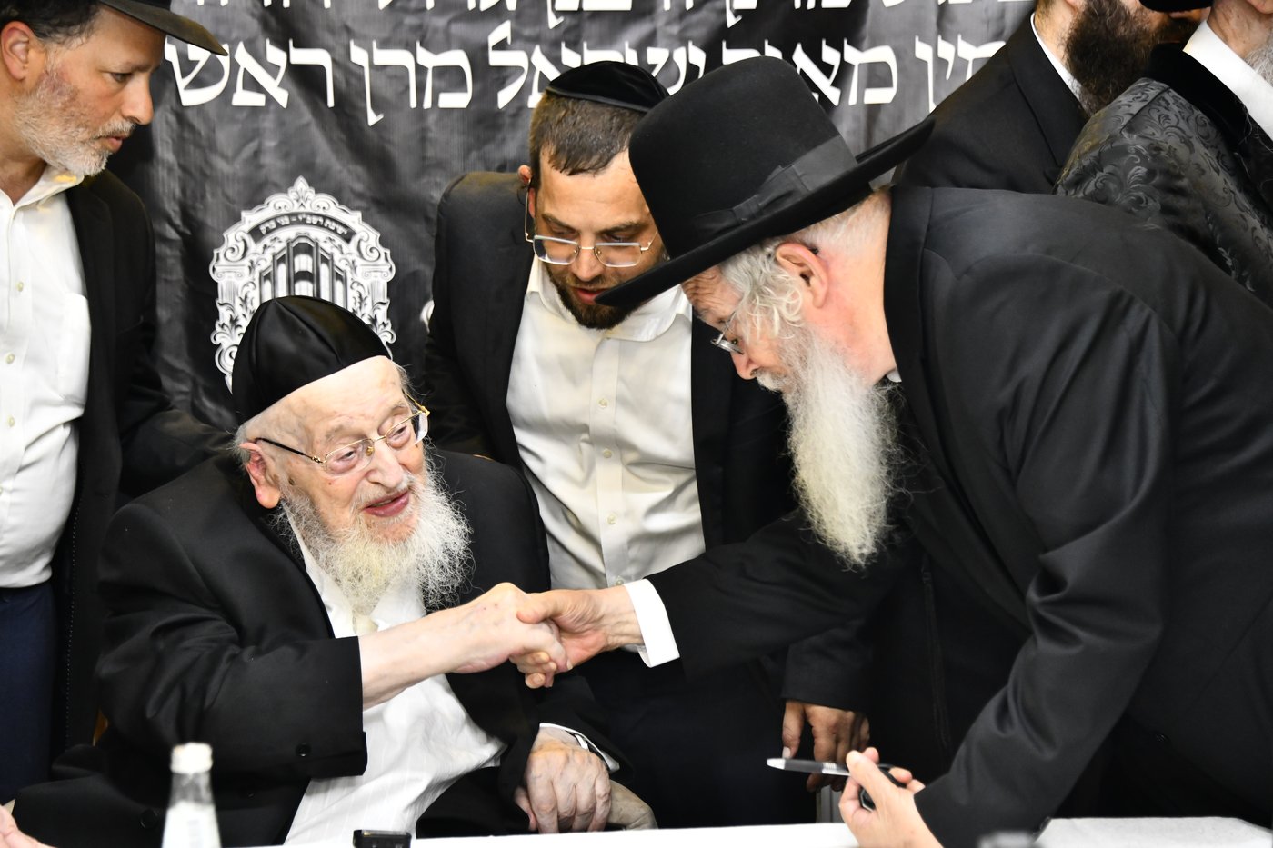 הכינוס במעונו של הגרמ"צ ברגמן