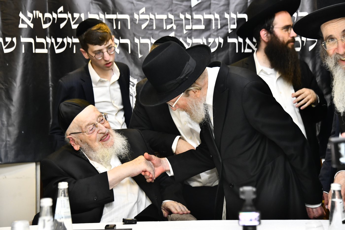 הכינוס במעונו של הגרמ"צ ברגמן