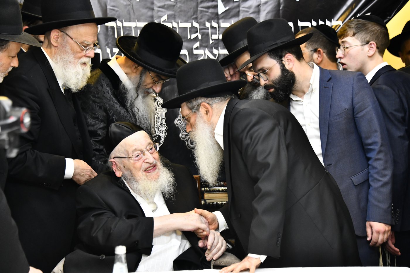 הכינוס במעונו של הגרמ"צ ברגמן