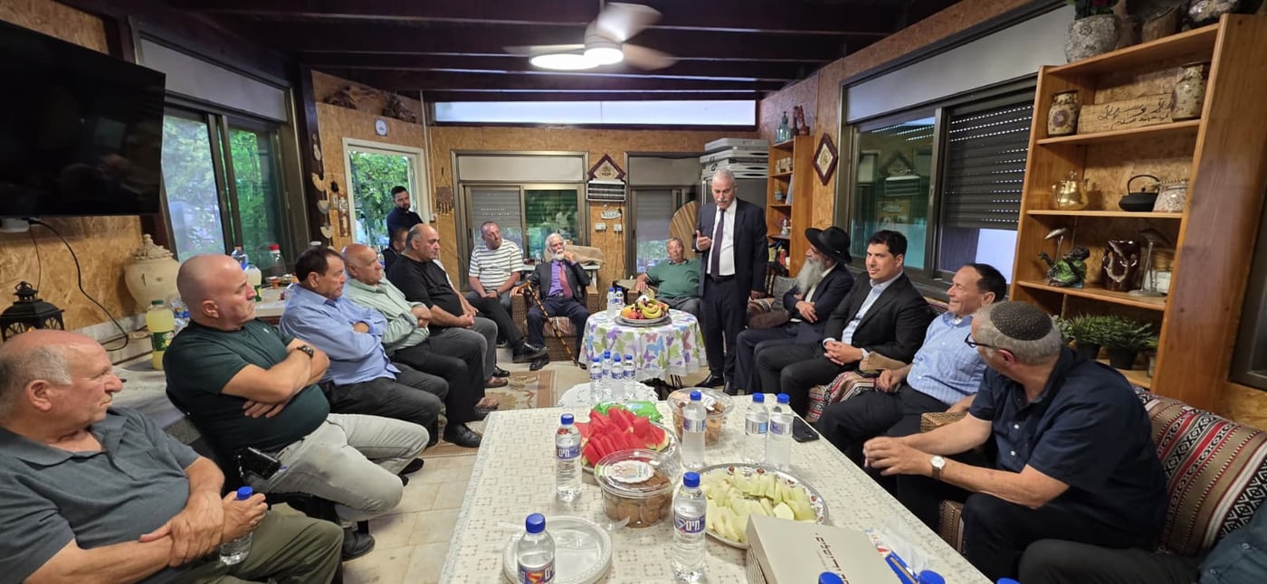 ממראות אירוע הפיוס באבו גוש