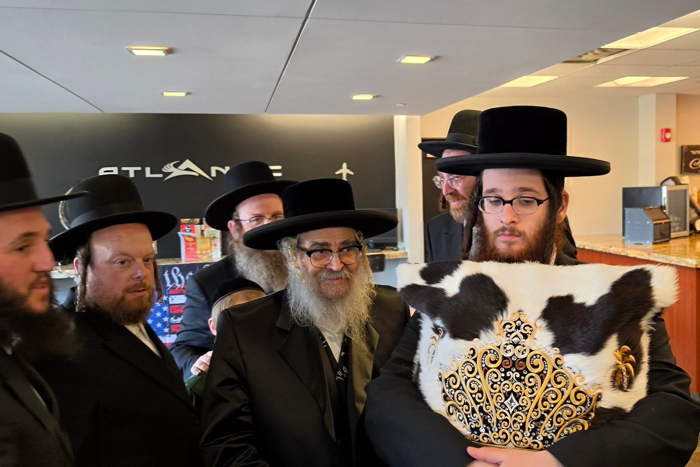 האדמו"ר מסאטמר בדרכו לניו העמפשיר למנוחה