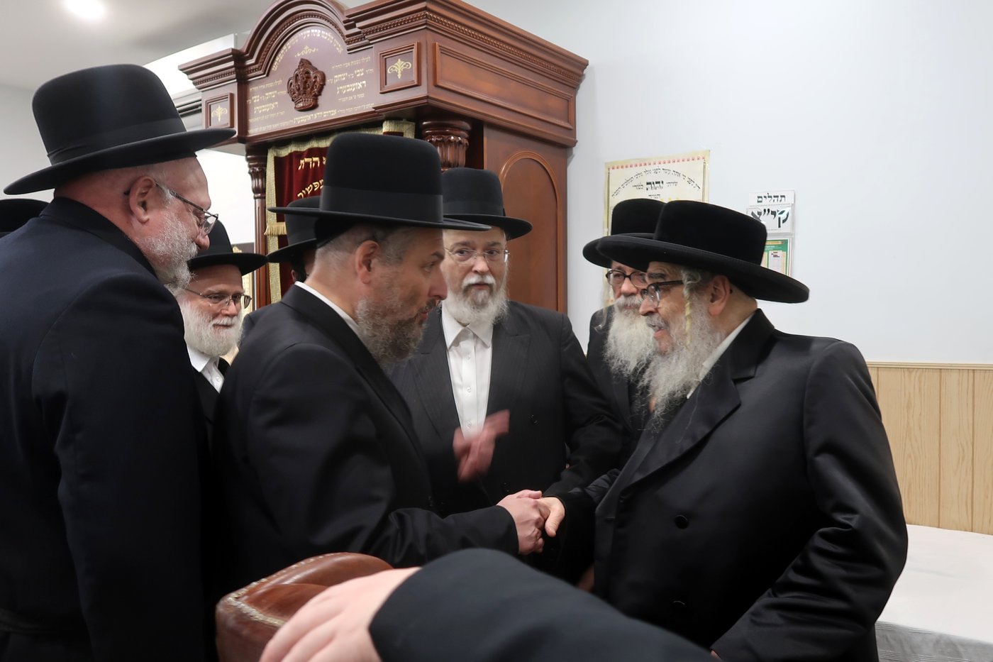 האדמו"ר מסאטמר בדרכו לניו העמפשיר למנוחה