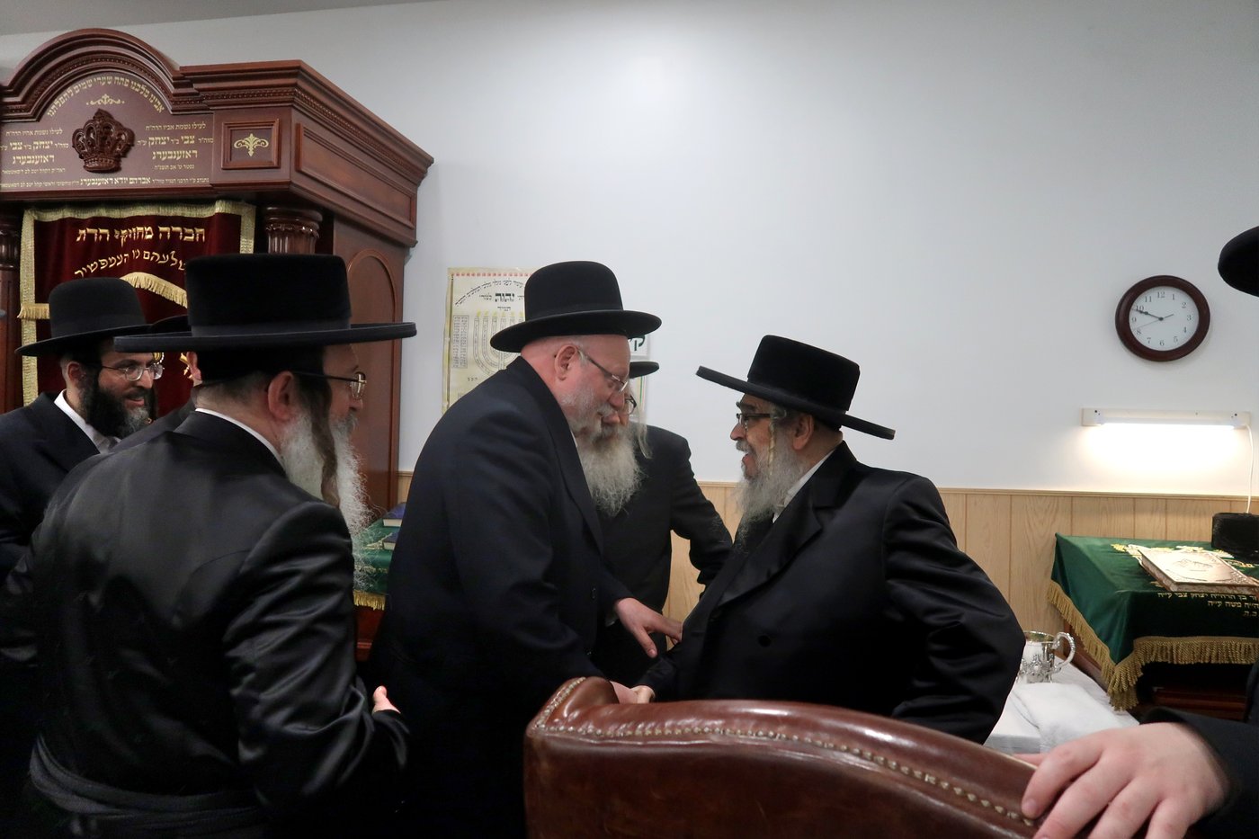האדמו"ר מסאטמר בדרכו לניו העמפשיר למנוחה