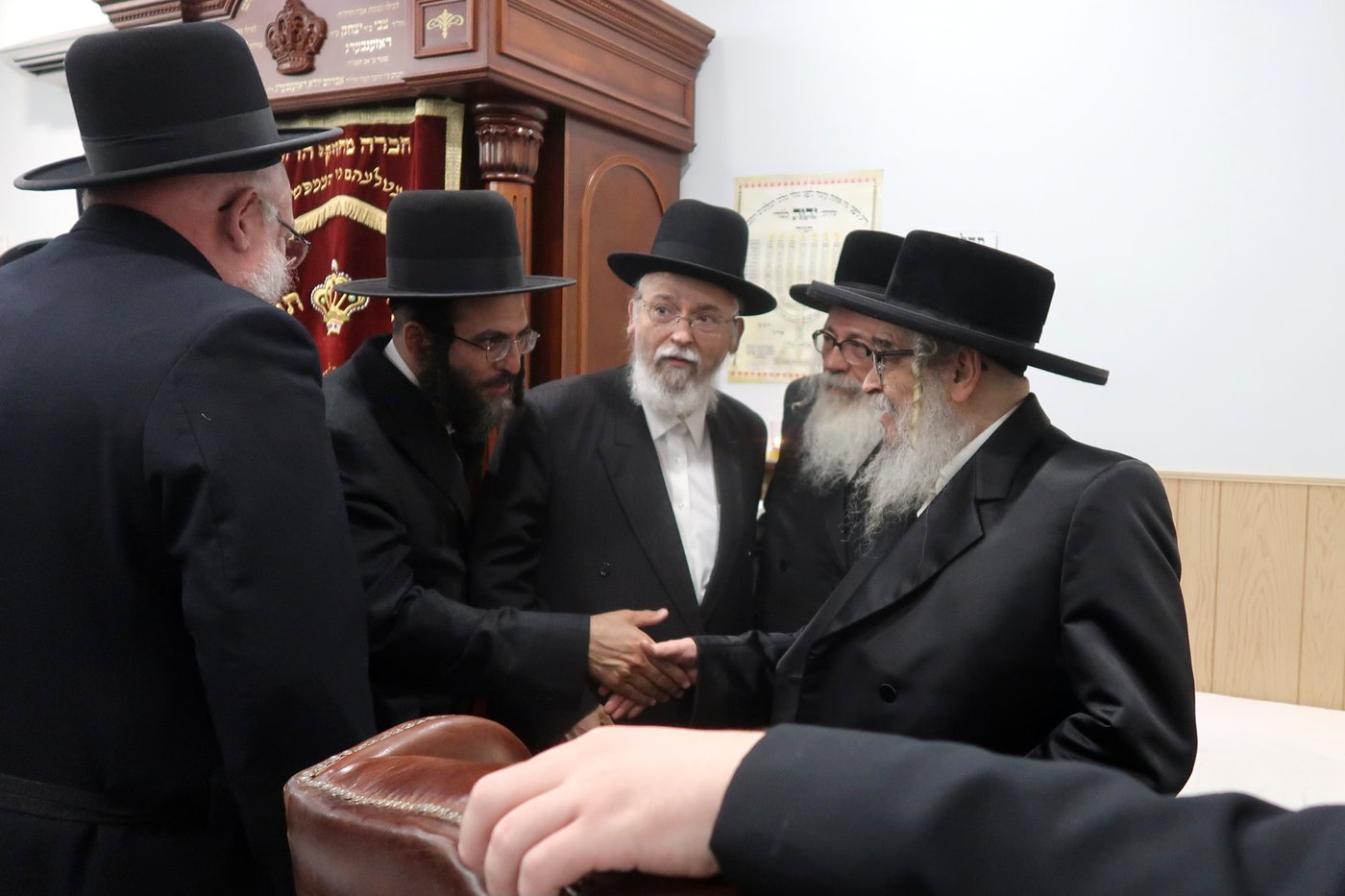 האדמו"ר מסאטמר בדרכו לניו העמפשיר למנוחה
