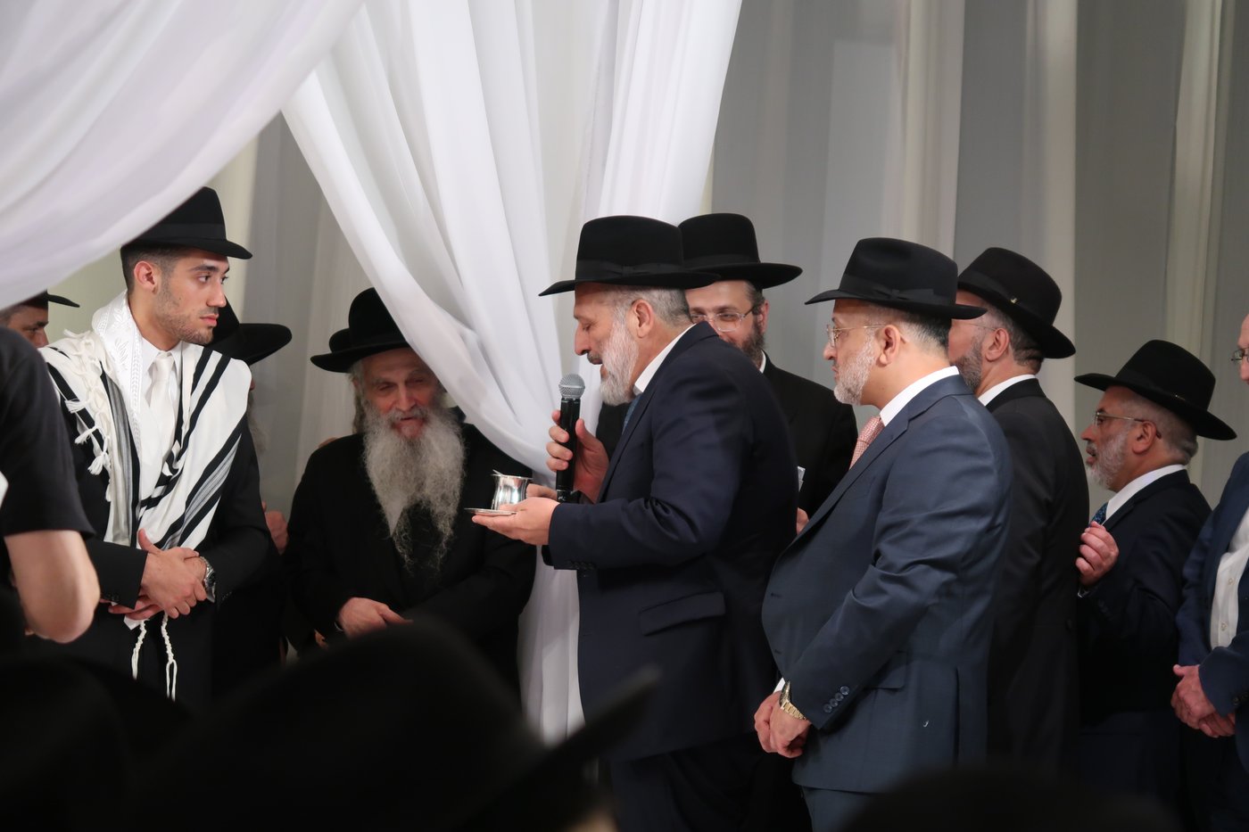 שמחת נישואי נכד האדמו"ר רבי דוד אביחצירא 