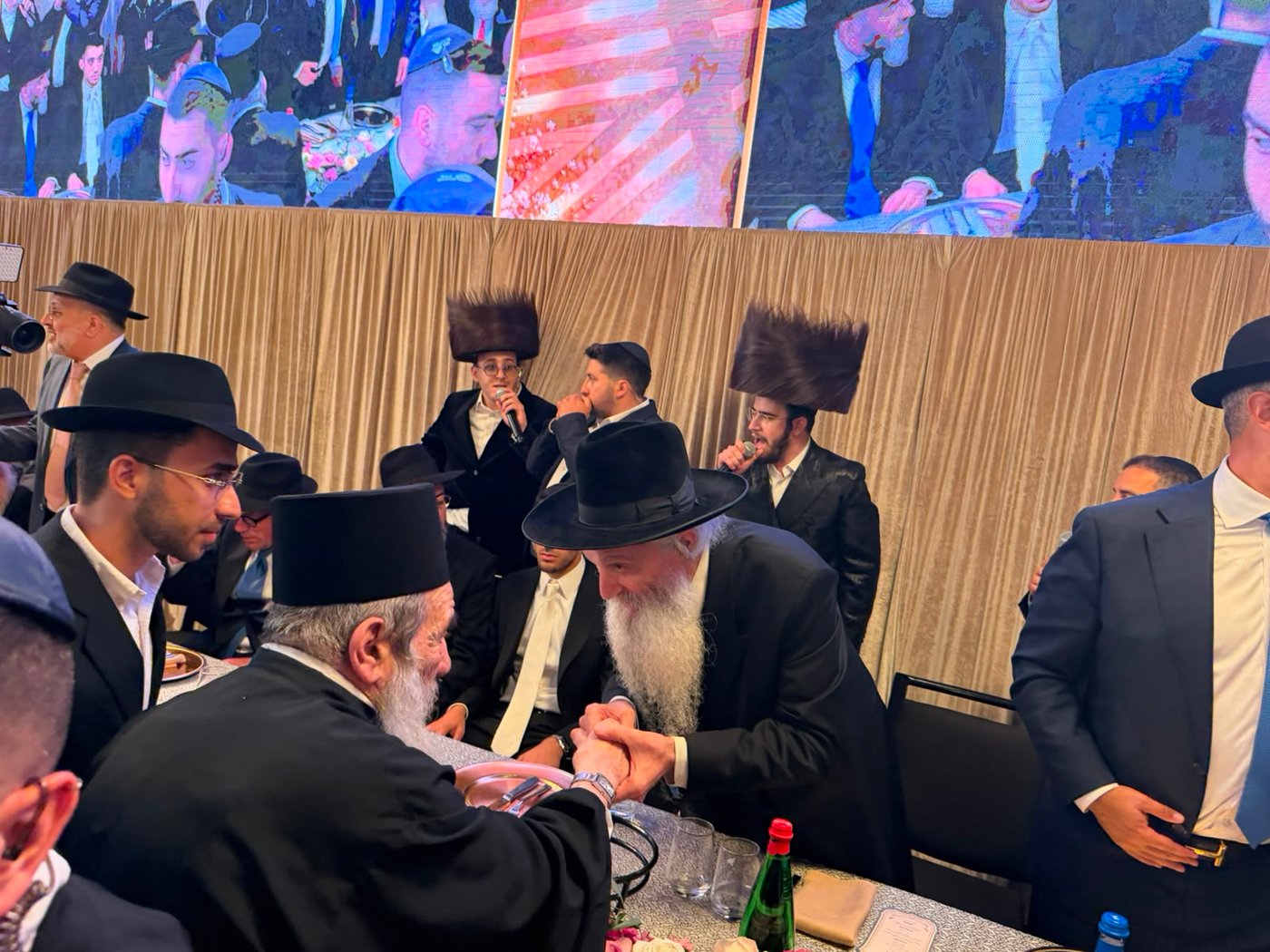 שמחת נישואי נכד האדמו"ר רבי דוד אביחצירא