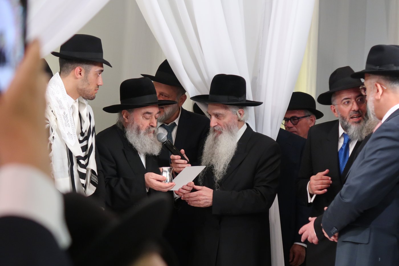 שמחת נישואי נכד האדמו"ר רבי דוד אביחצירא 