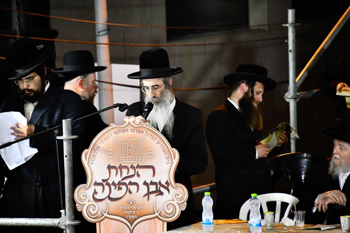 הנחת אבן הפינה באלכסנדר