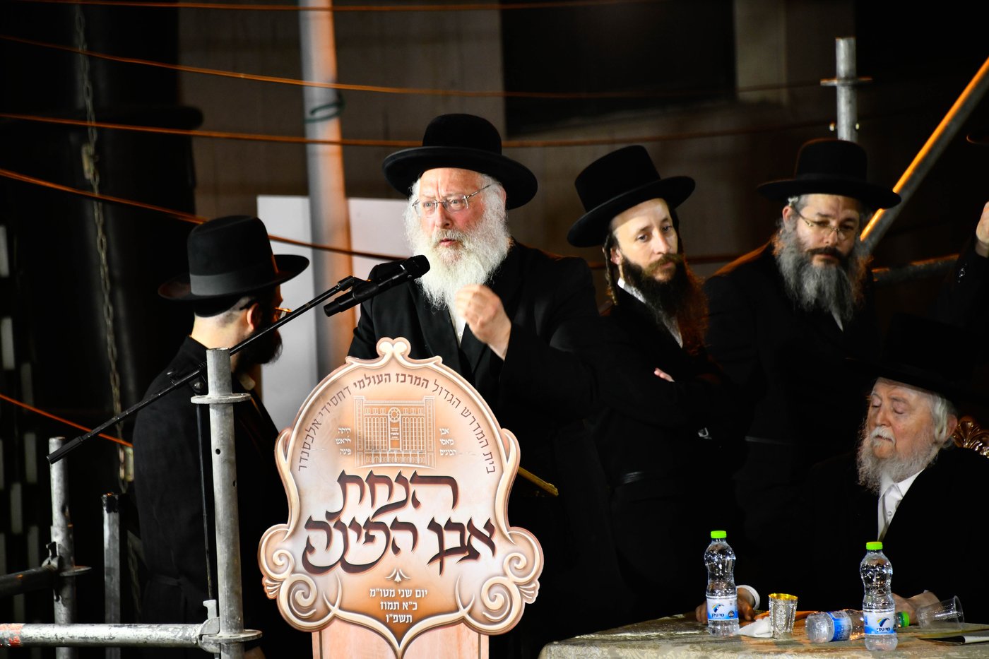 הנחת אבן הפינה באלכסנדר