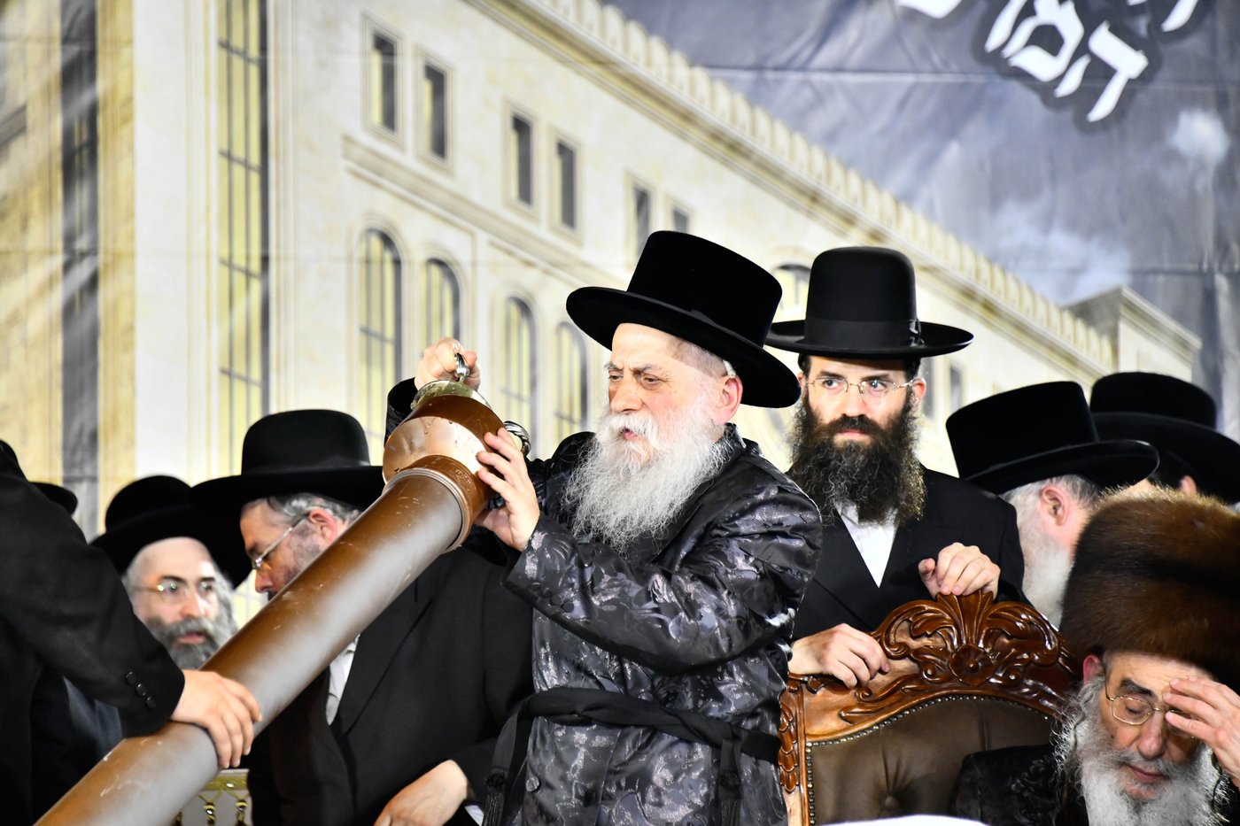 הנחת אבן הפינה באלכסנדר