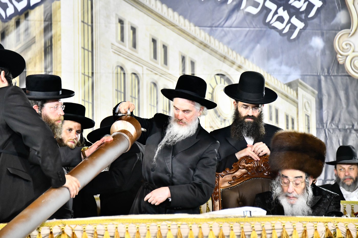הנחת אבן הפינה באלכסנדר