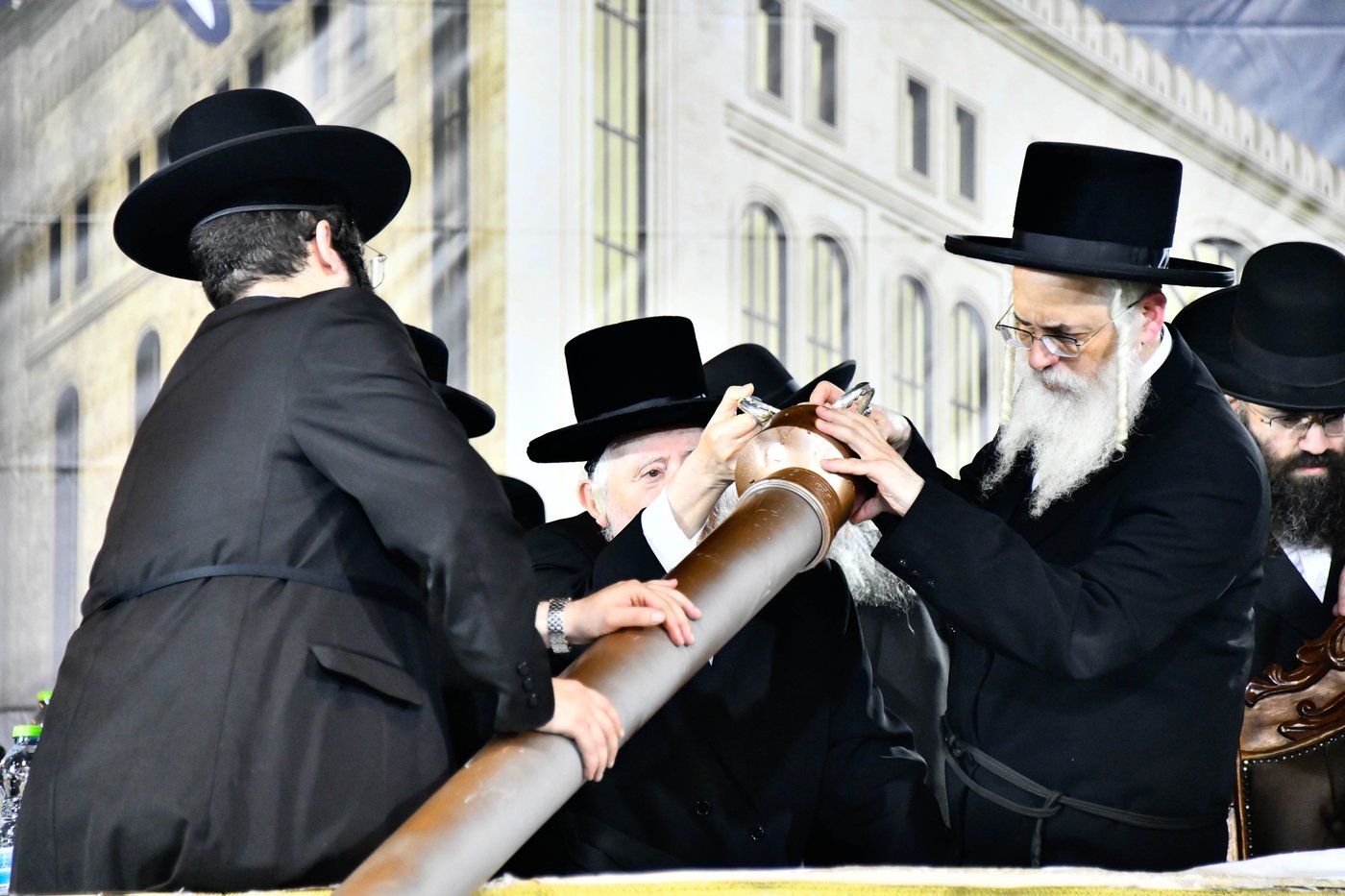 הנחת אבן הפינה באלכסנדר