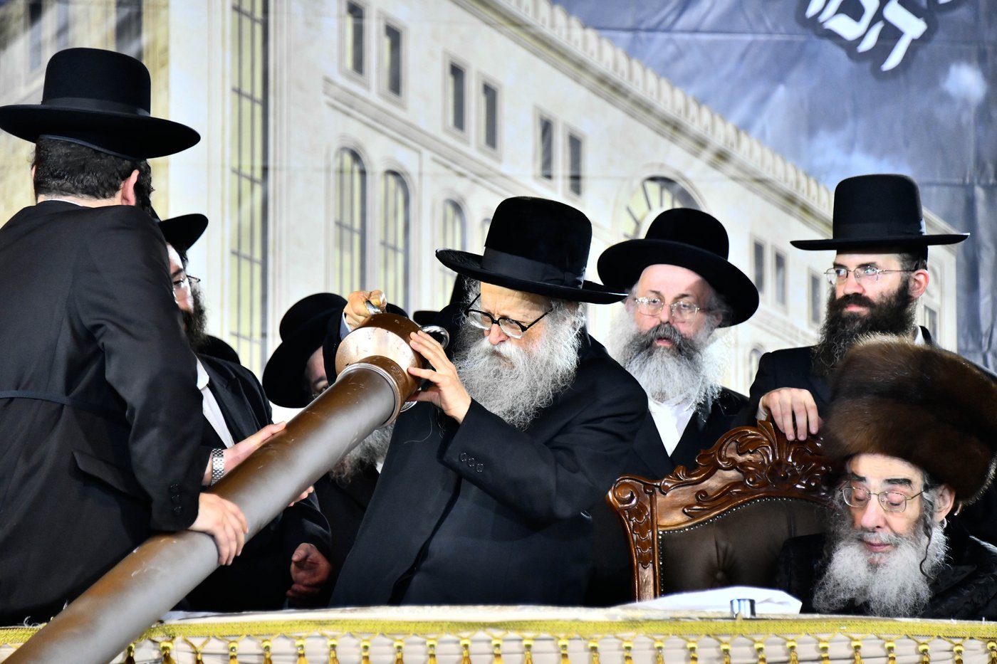 הנחת אבן הפינה באלכסנדר