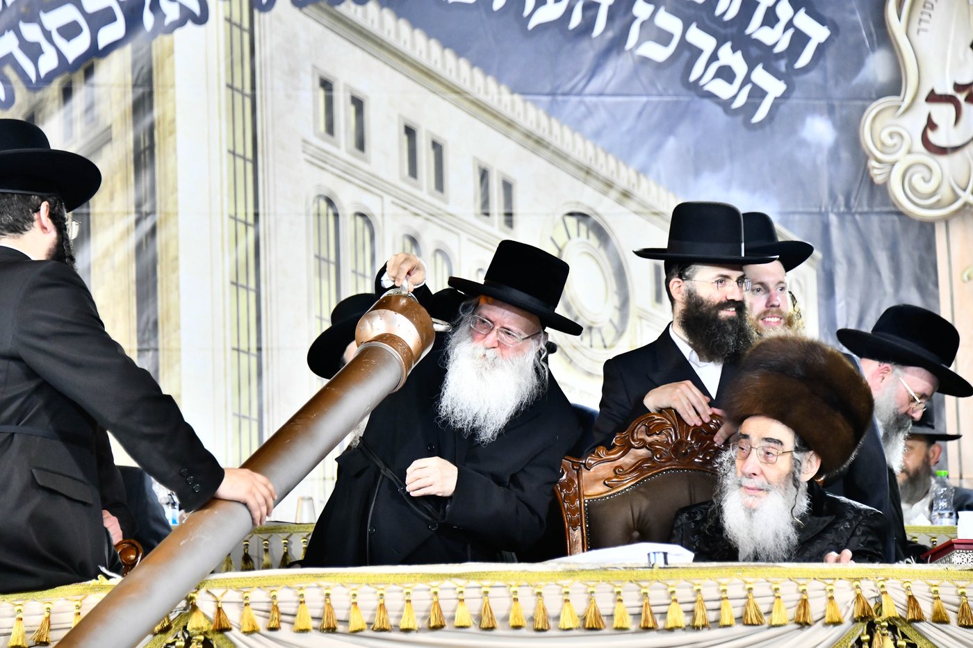 הנחת אבן הפינה באלכסנדר