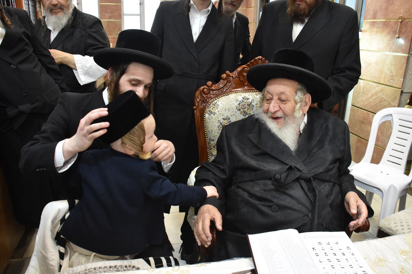 לימוד א'ב' לבן נין אדמו"ר מנאראל