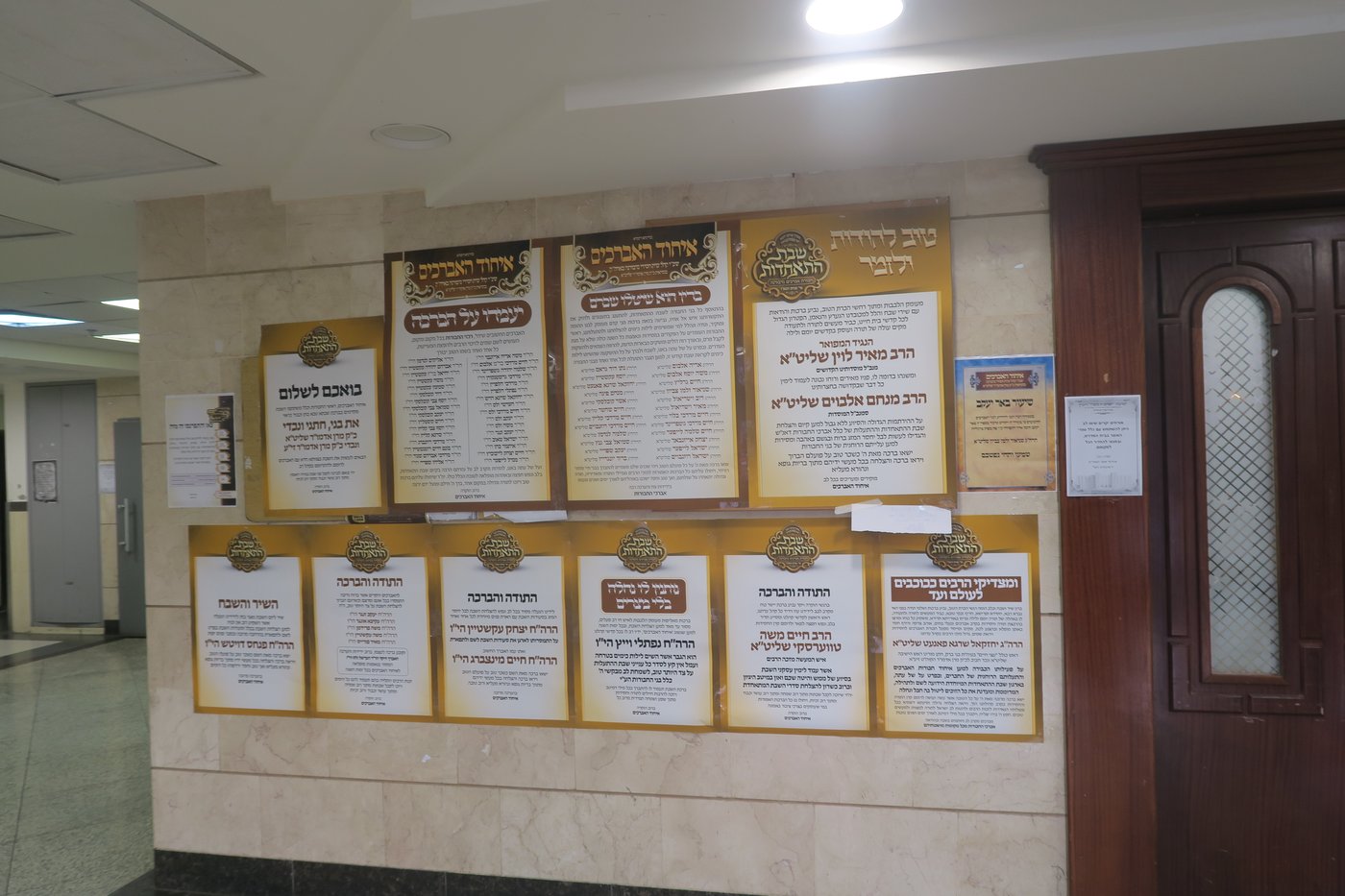 שבת התאחדות לאברכי נדבורנה במודיעין עילית