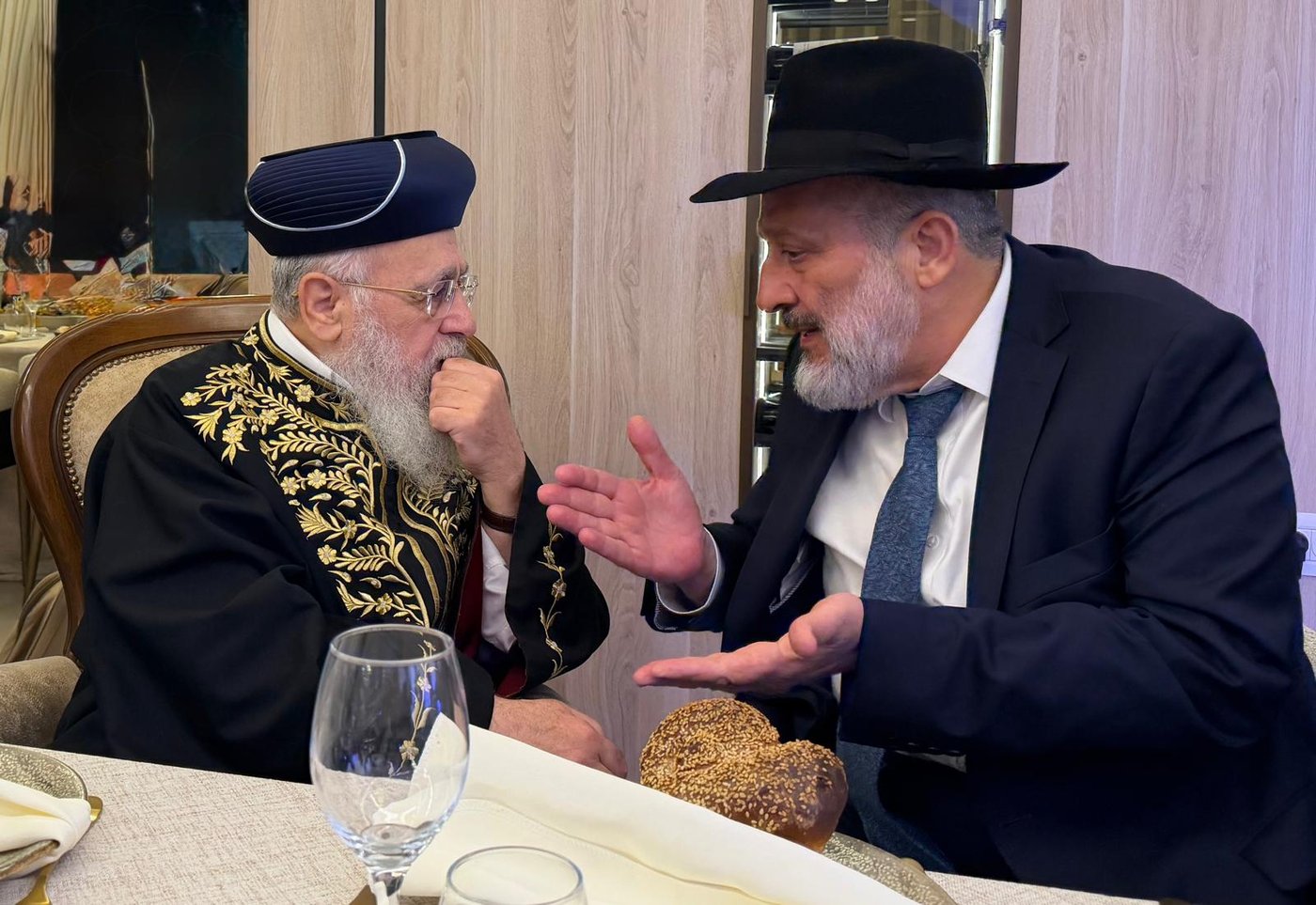 הראש"ל ודרעי, בשבוע שעבר