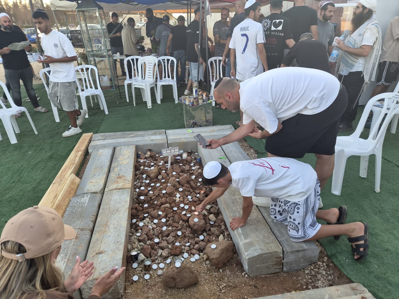 הציון הקדוש של הצדיק רבי עמוס גואטה זצ"ל