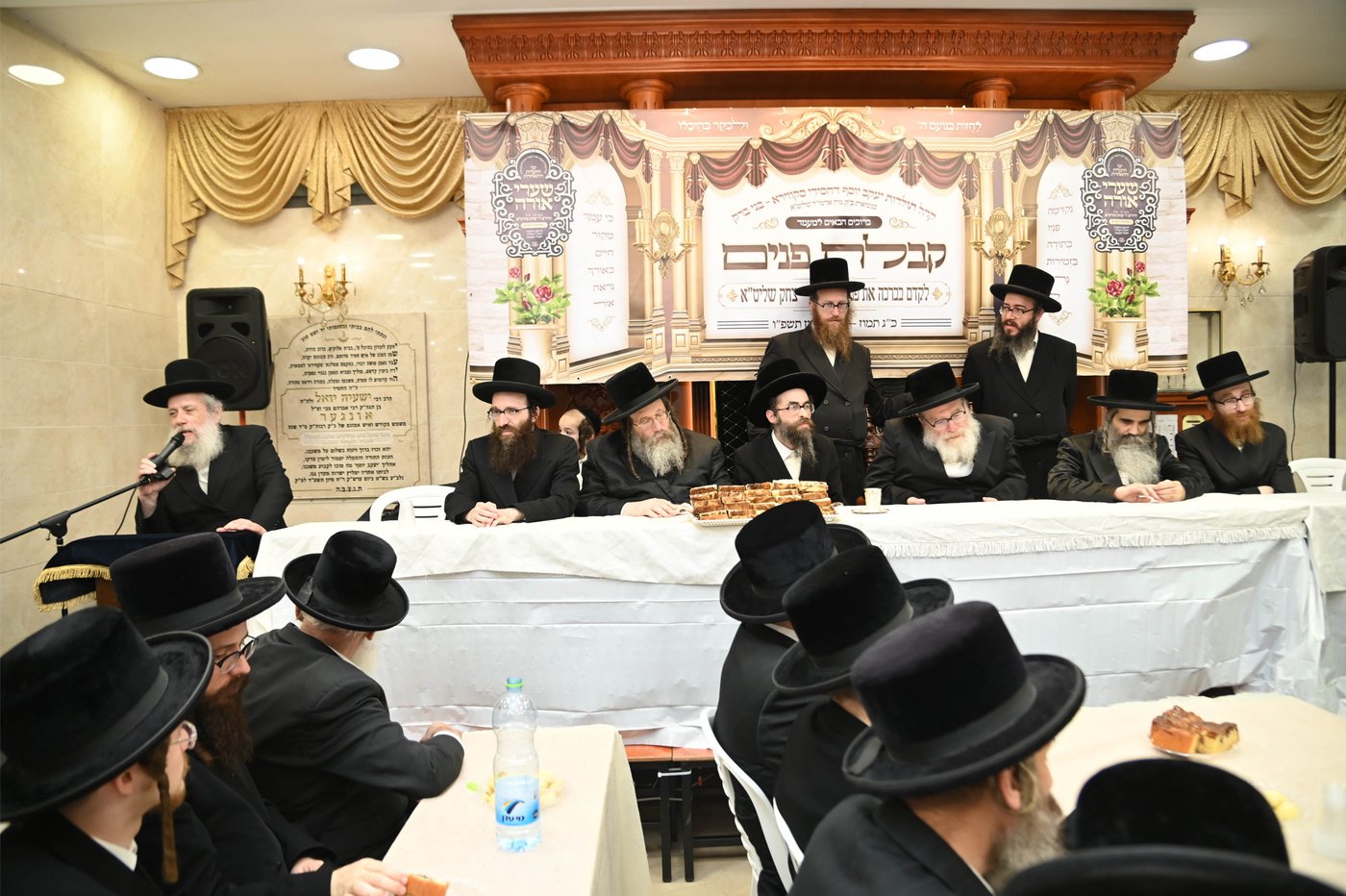 הרה"צ רבי יצחק טווערסקי בביקור בארץ