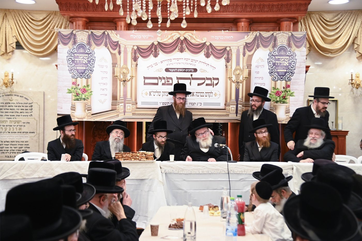 הרה"צ רבי יצחק טווערסקי בביקור בארץ