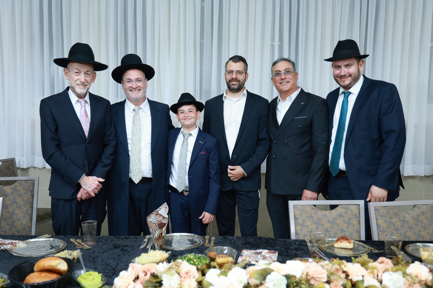 שמחת בר המצווה לבנו של אלקנה ויסנשטרן