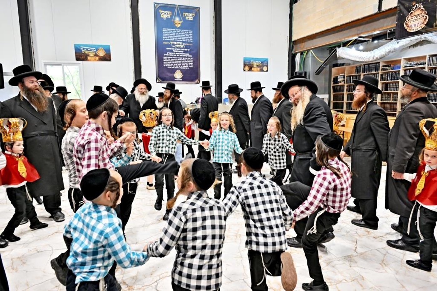 מסיבת חומש במכנובקא בעלזא בית שמש