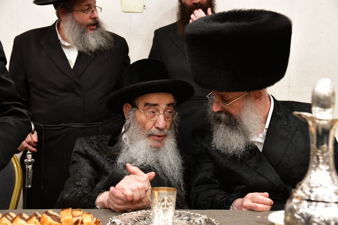 בר מצוה לנכד האדמו"ר מביאלה ישרי לב 