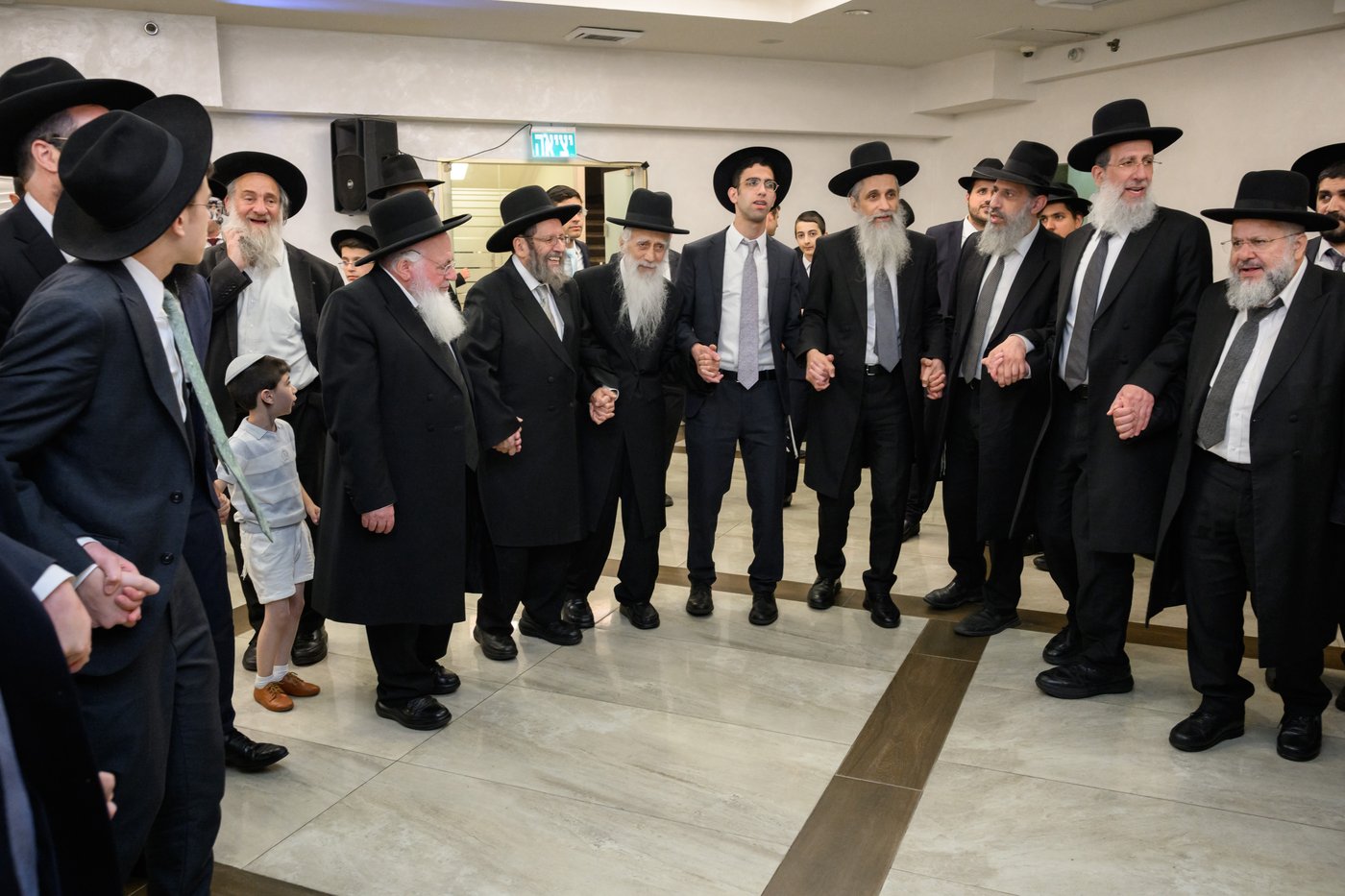 שמחת אירוסי נכד הגר"י כהן