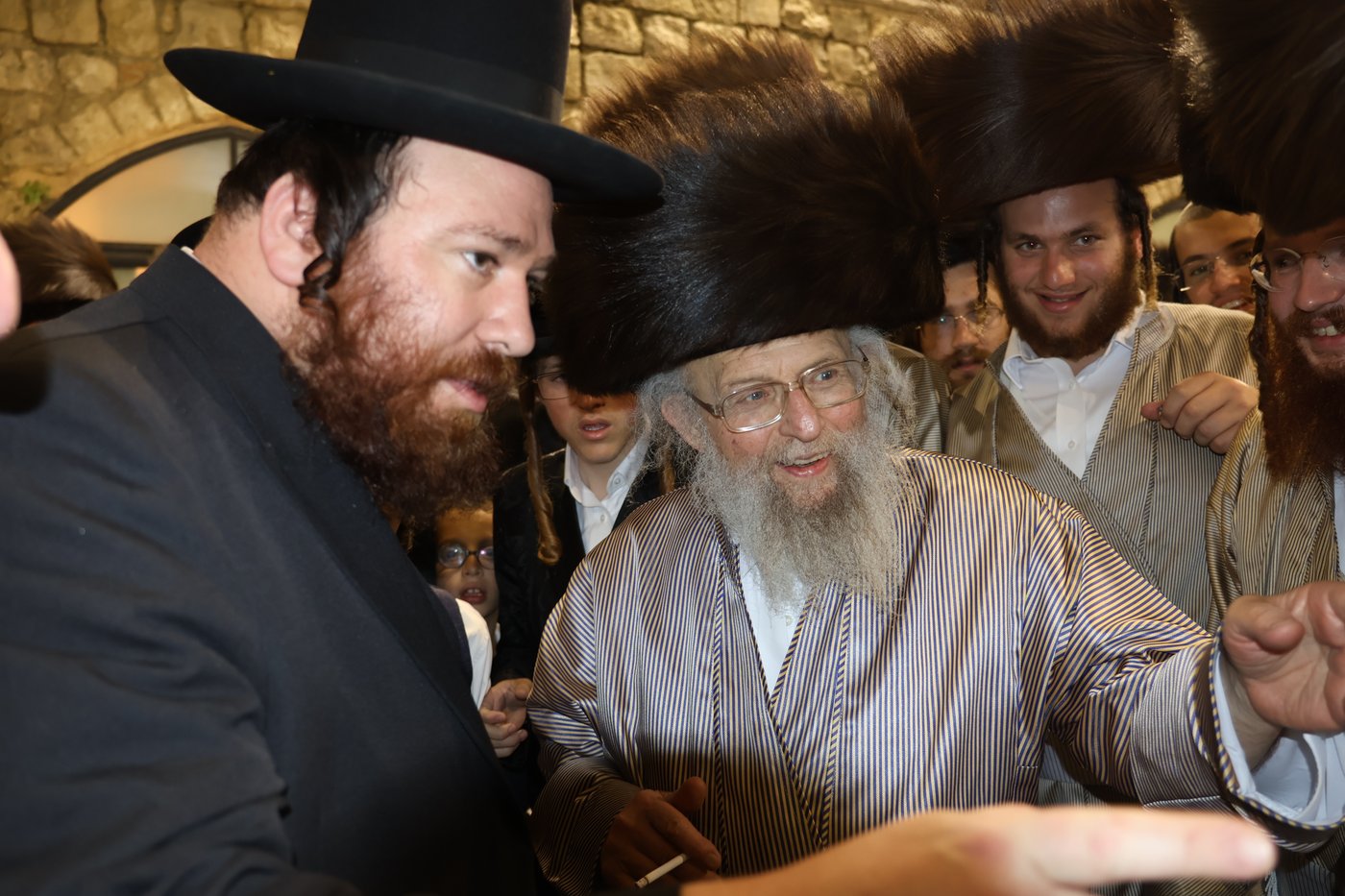 האדמו"ר מפינסק קרלין במירון