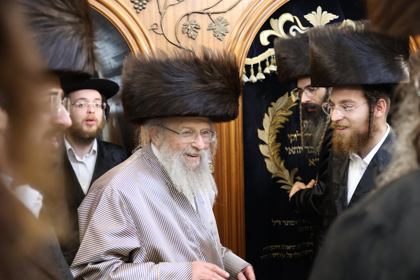 האדמו"ר מפינסק קרלין במירון