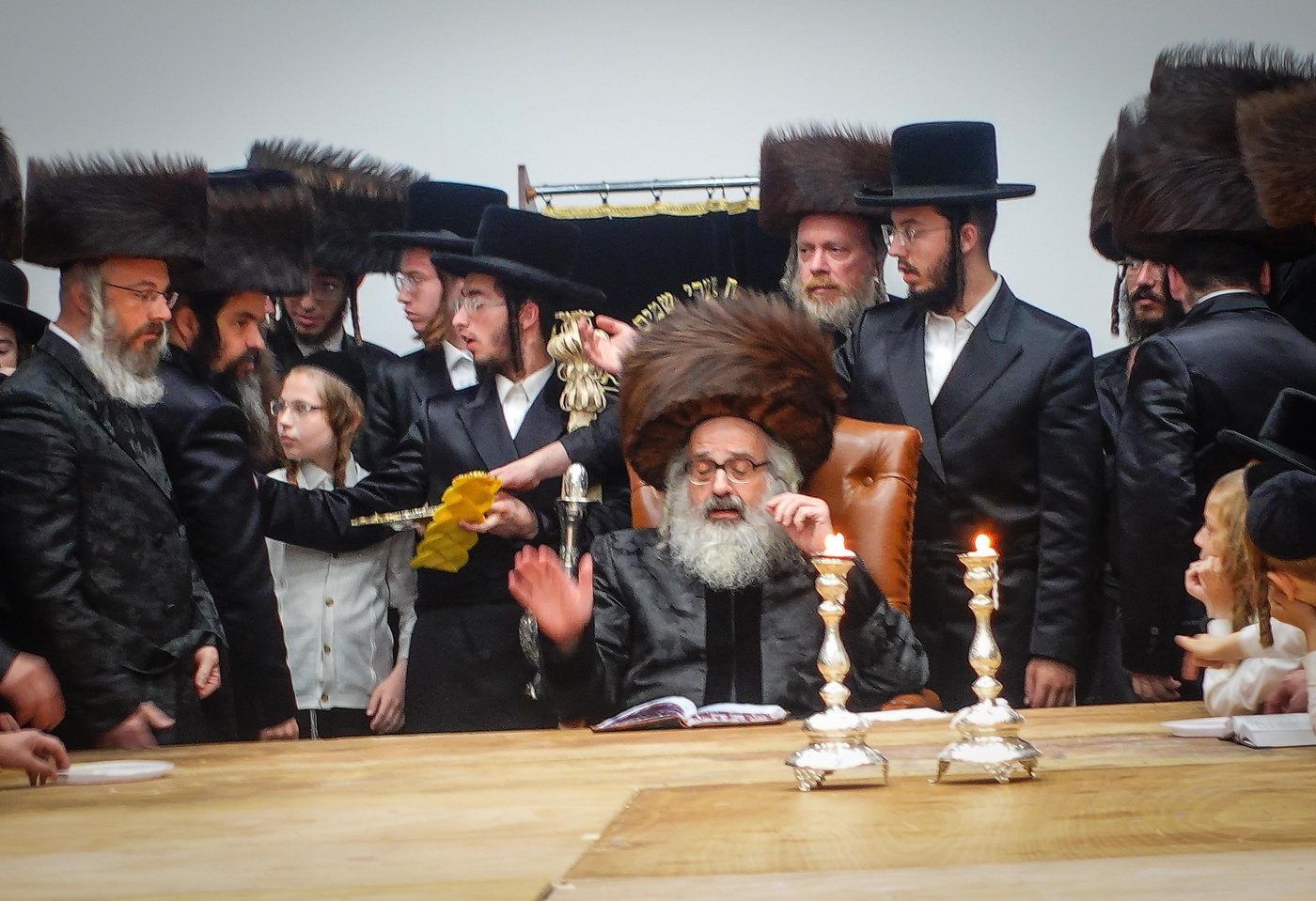 האדמו"ר מויז'ניץ בית שמש בעמנואל