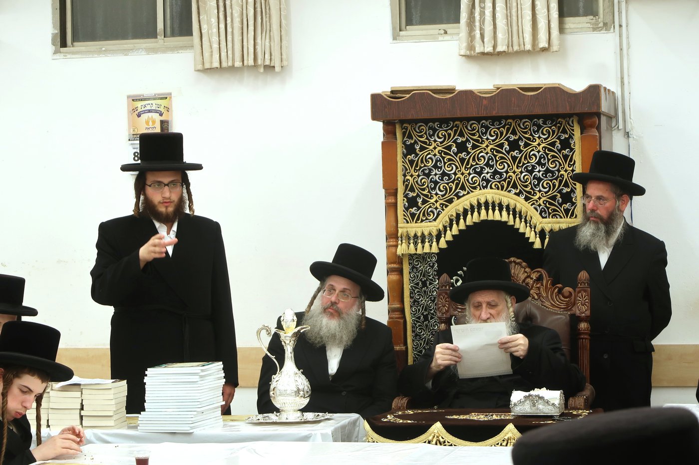 יא"צ של הגרא"מ רוטנר זצ"ל אצל חתנו האדמו"ר מטשארנאביל