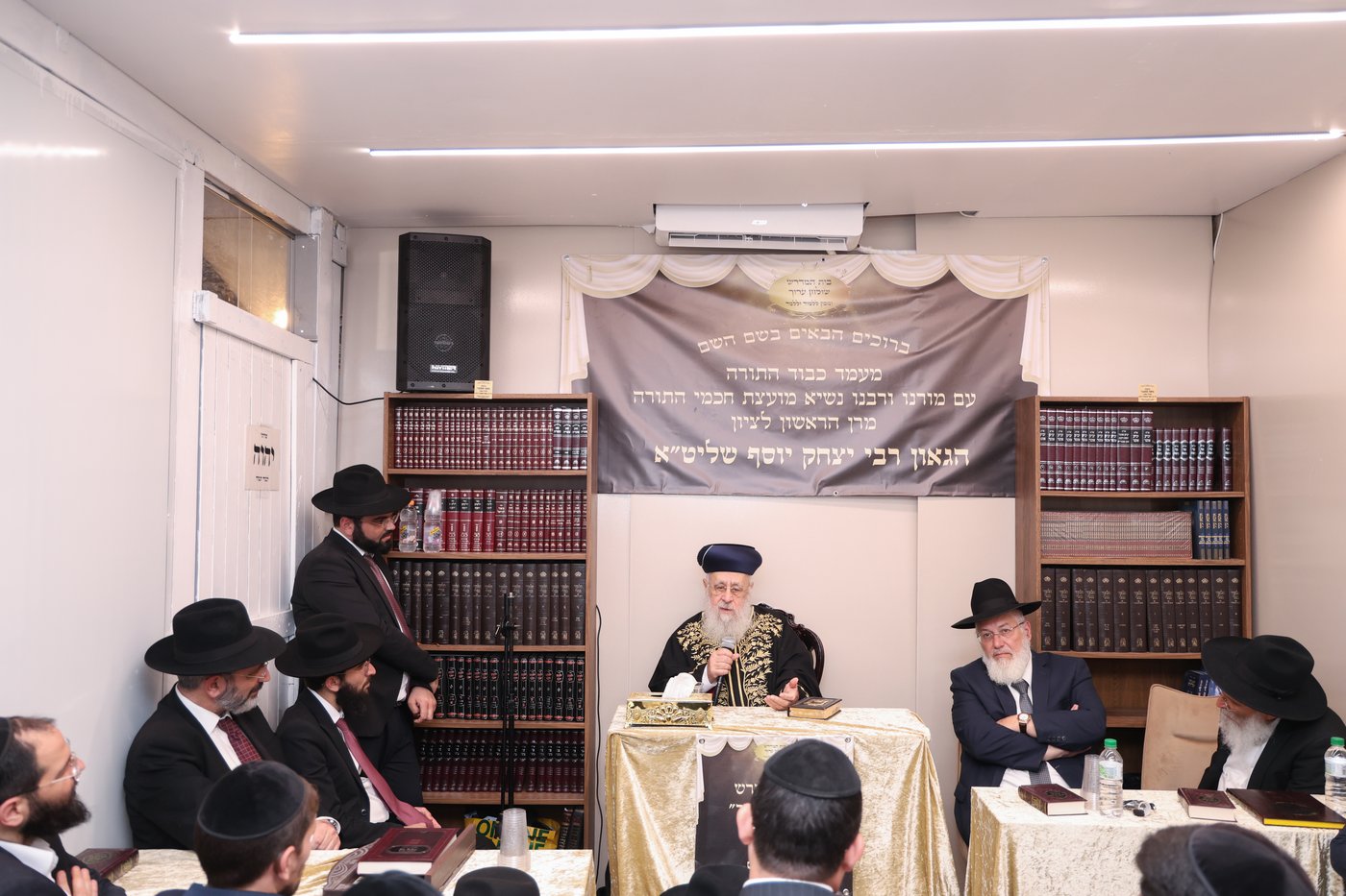 הראשל"צ הגר"י יוסף בביקור ברמות