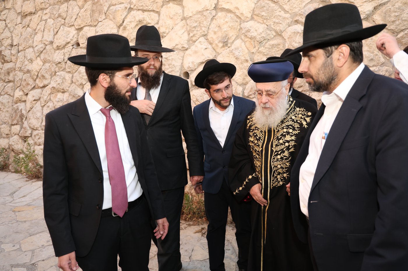 הראשל"צ הגר"י יוסף בביקור ברמות