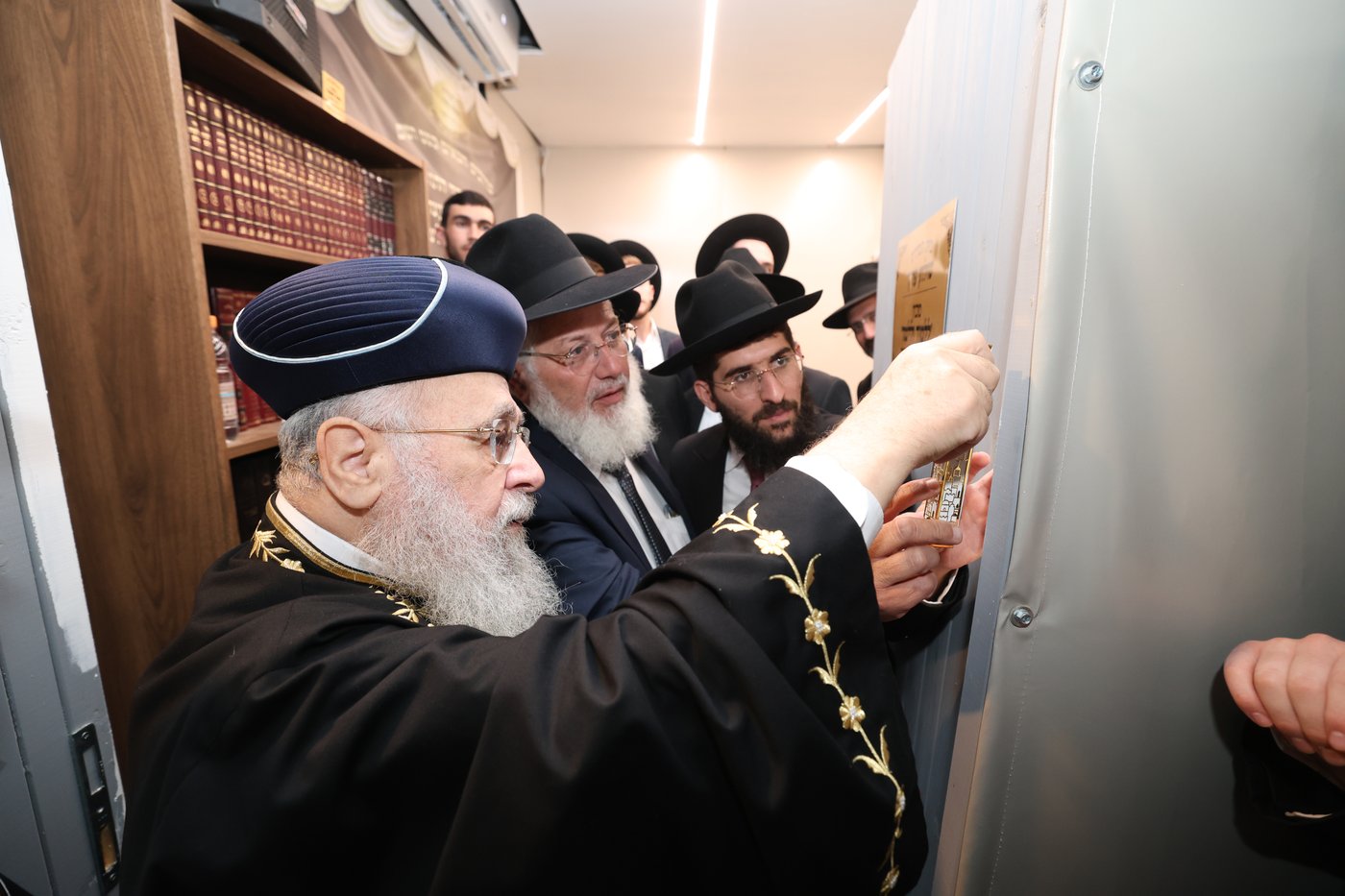 הראשל"צ הגר"י יוסף בביקור ברמות