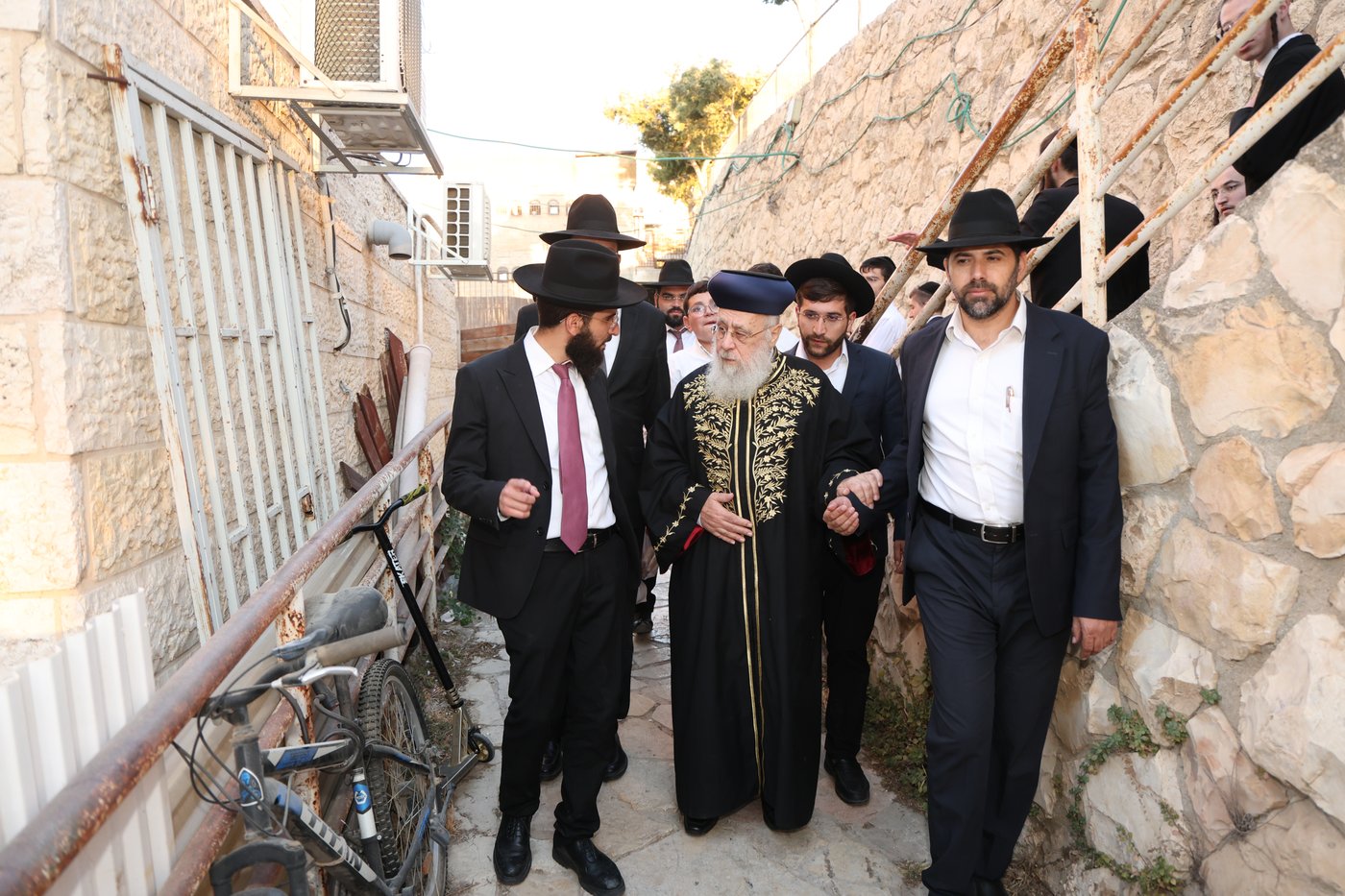 הראשל"צ הגר"י יוסף בביקור ברמות