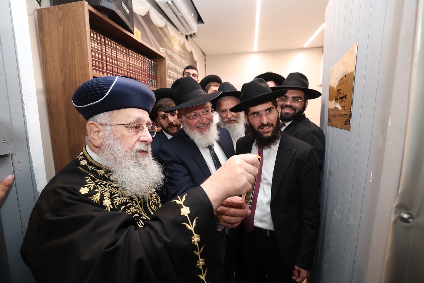 הראשל"צ הגר"י יוסף בביקור ברמות