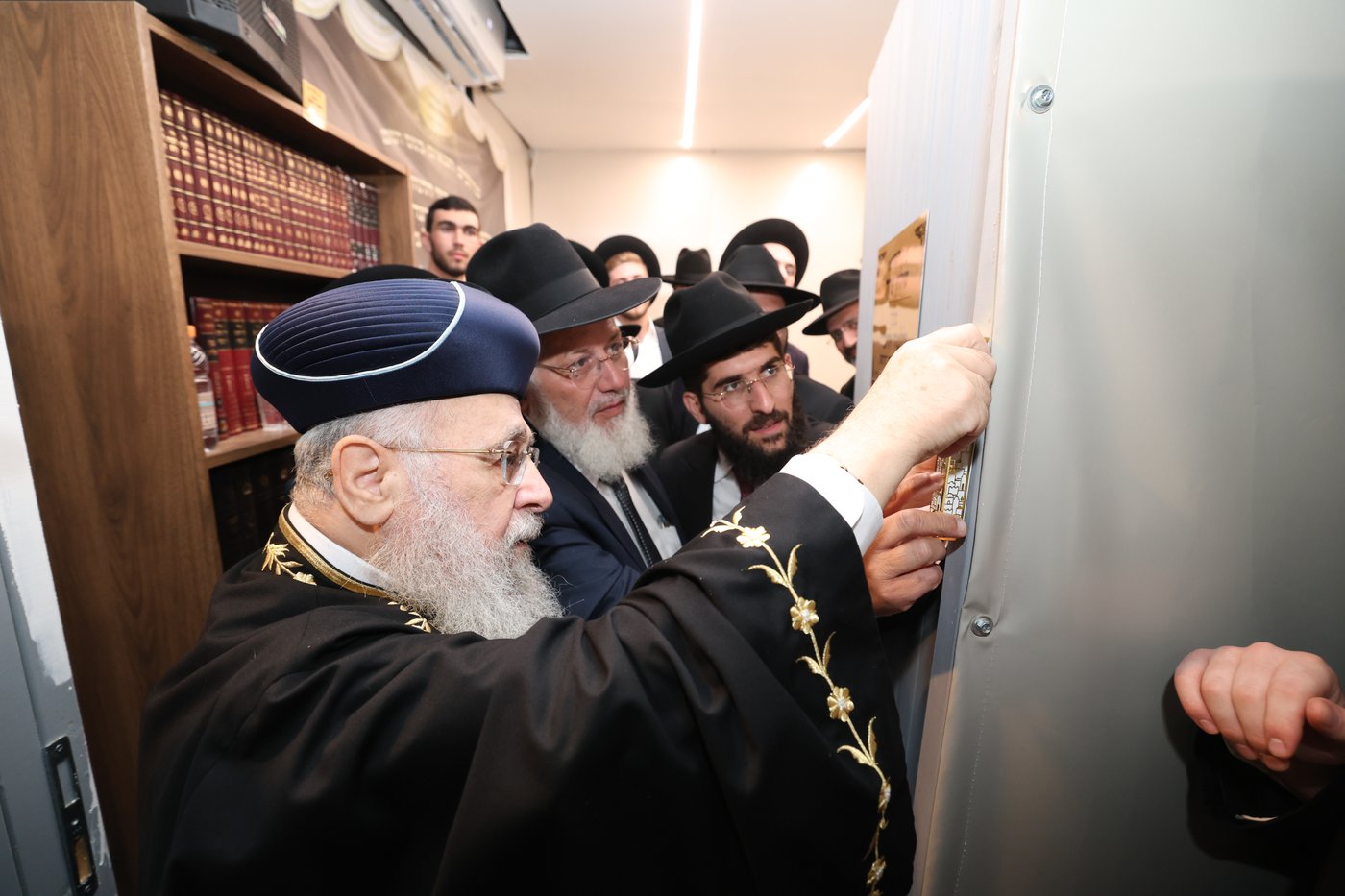 הראשל"צ הגר"י יוסף בביקור ברמות