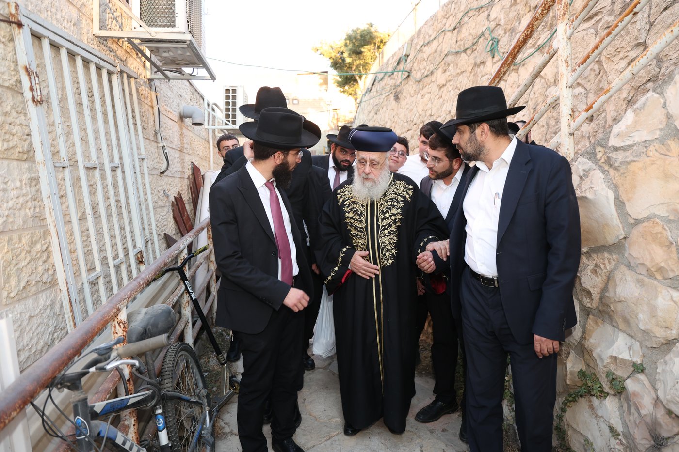 הראשל"צ הגר"י יוסף בביקור ברמות