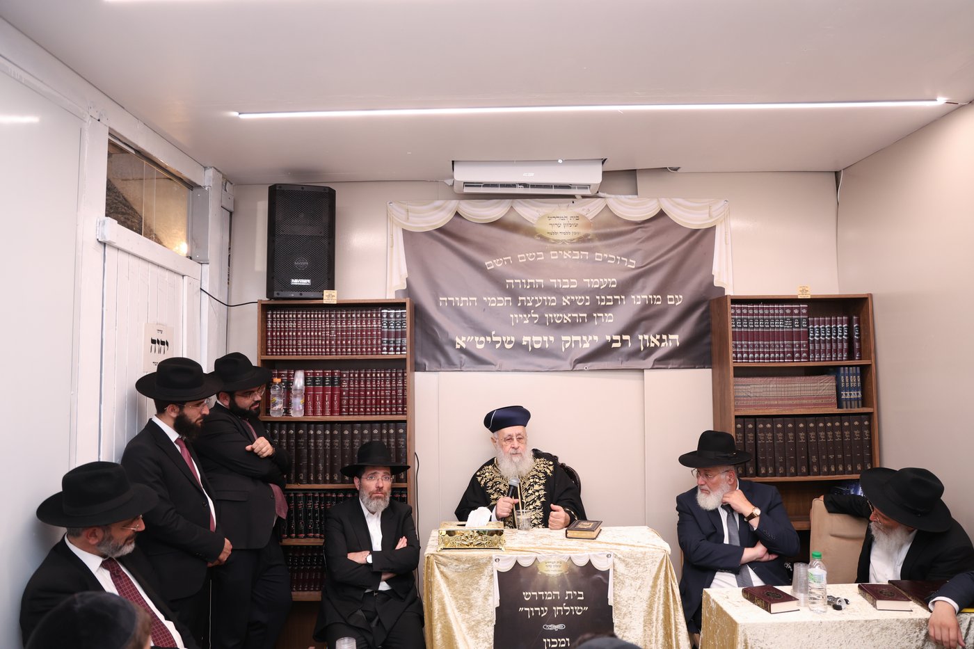 הראשל"צ הגר"י יוסף בביקור ברמות