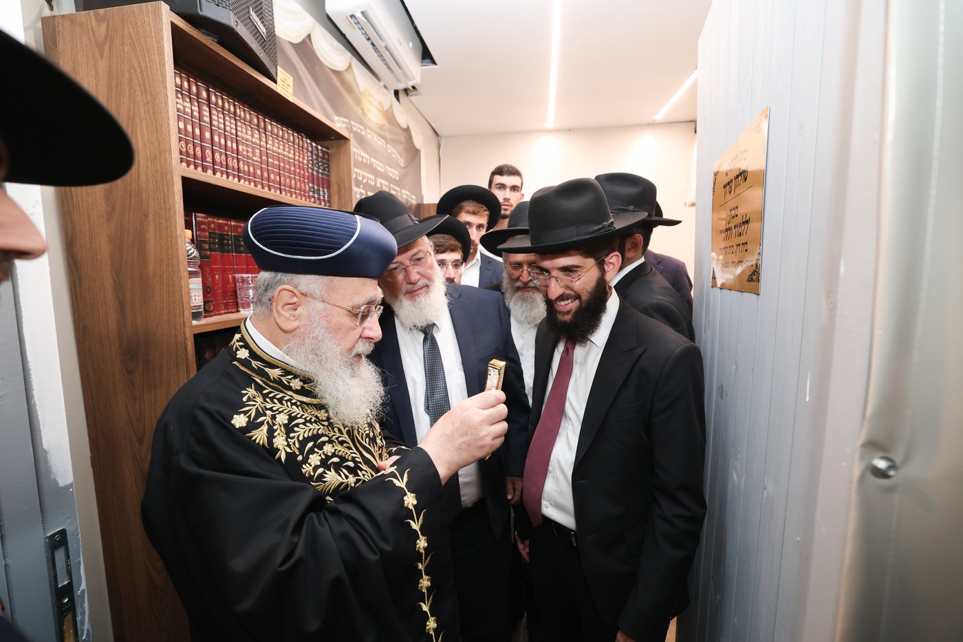הראשל"צ הגר"י יוסף בביקור ברמות
