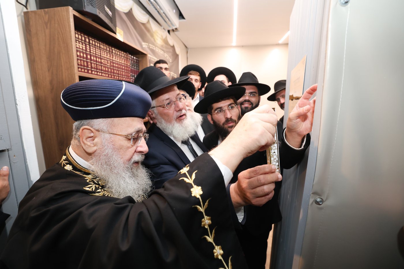 הראשל"צ הגר"י יוסף בביקור ברמות