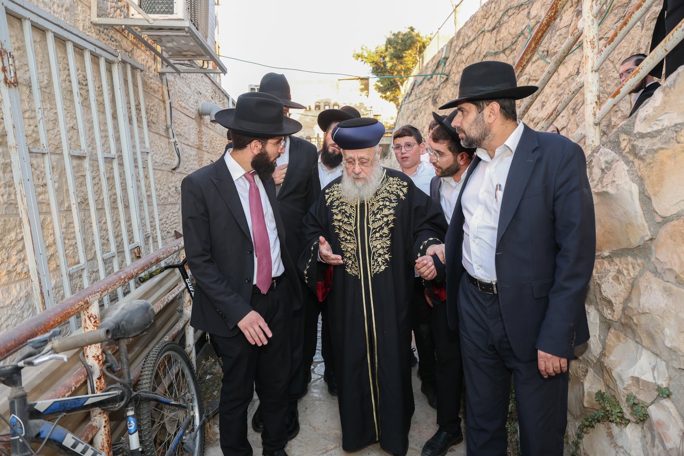 הראשל"צ הגר"י יוסף בביקור ברמות