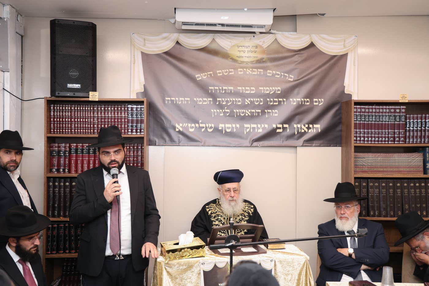 הראשל"צ הגר"י יוסף בביקור ברמות