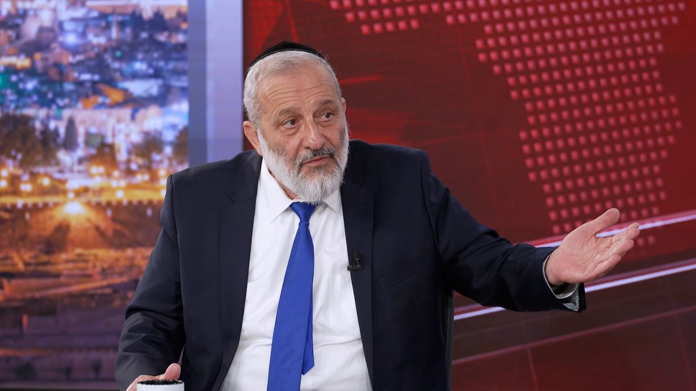 יו"ר ש"ס אריה דרעי באולפן 'כיכר'
