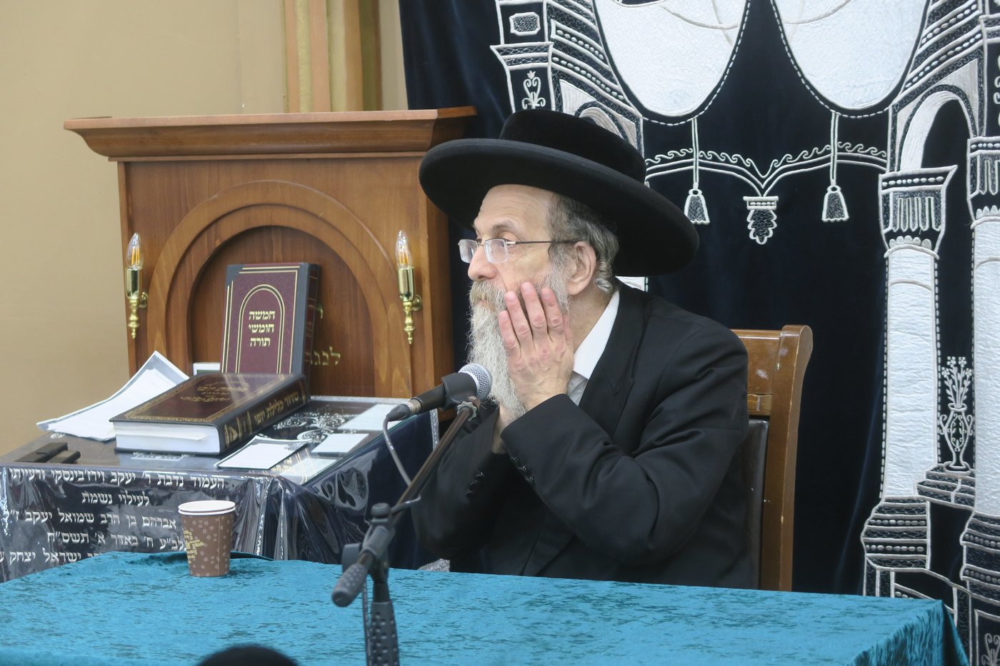רבי אלימלך בידרמן בישיבת רנה של תורה בכרמיאל