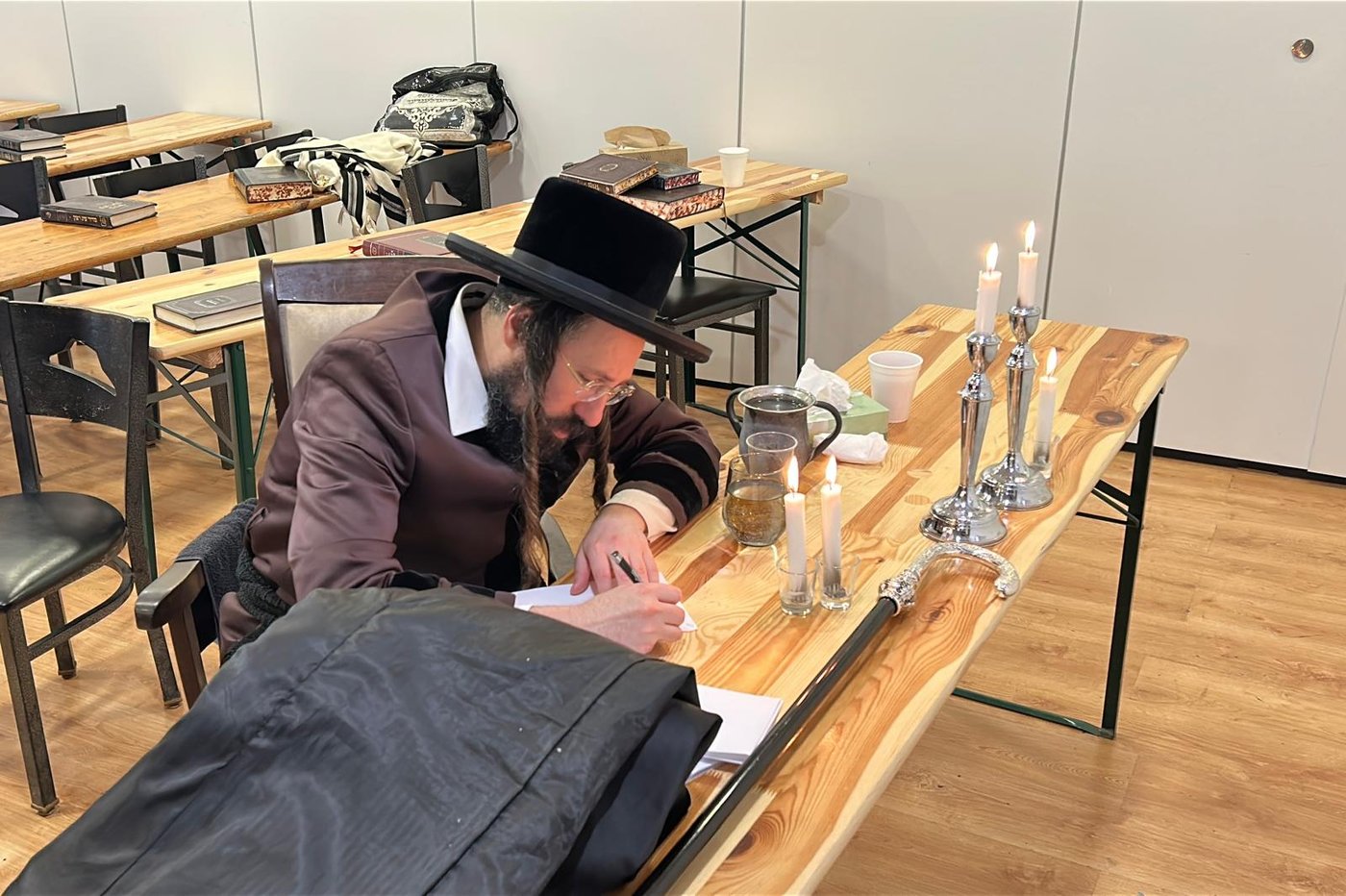 האדמו"ר ממעזבוז במסע תשעת הימים